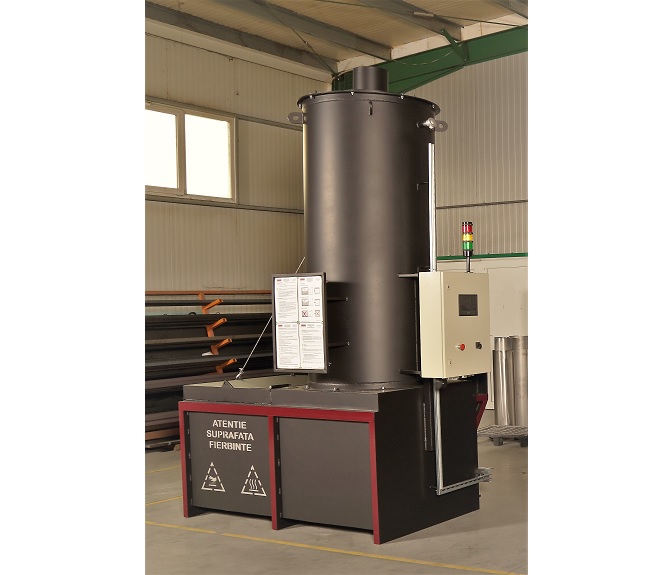 The IncinerPro i200 incinerator for poultry farms.