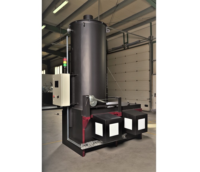 The IncinerPro i200 incinerator for poultry farms.