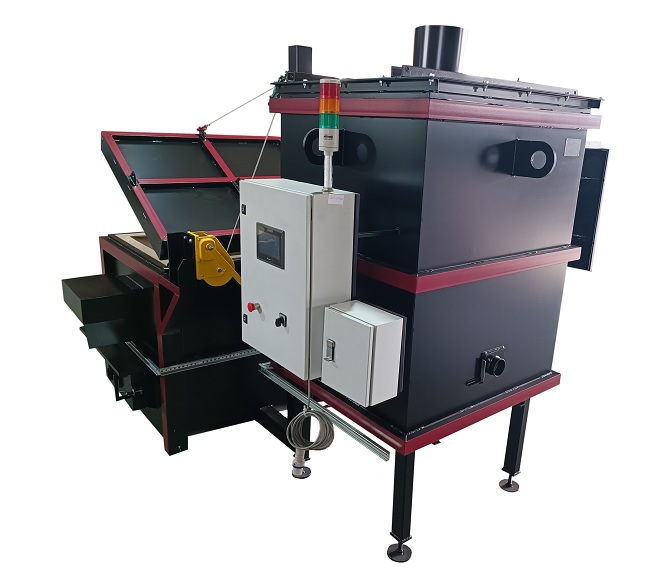 The IncinerPro g600 incinerator for poultry farms.