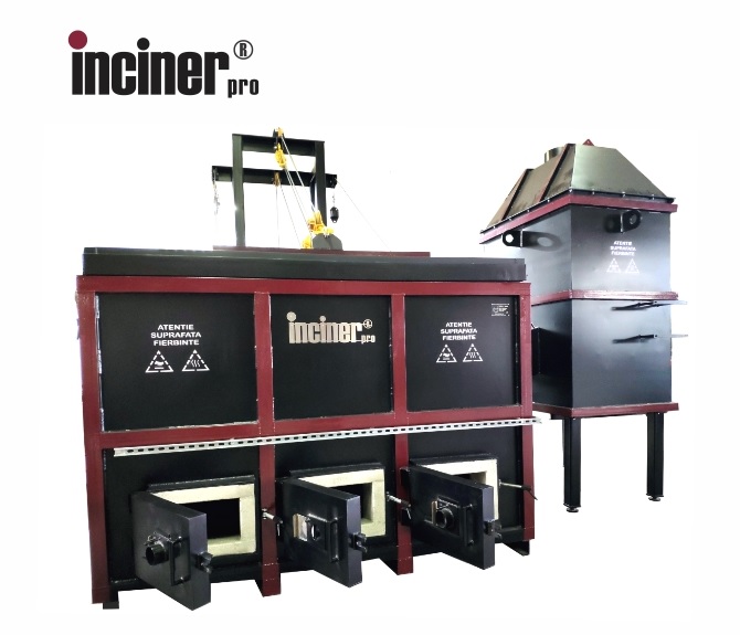 The IncinerPro i2000 incinerator for poultry farms.