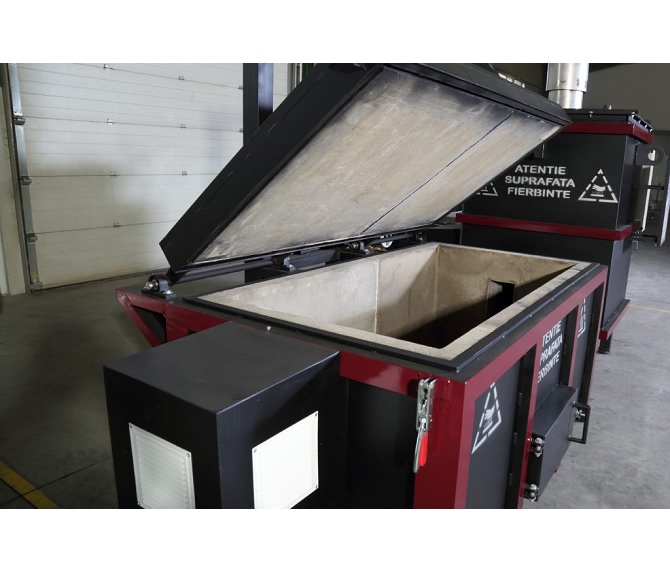 IncinerPro i500V incinerator for poultry farms.
