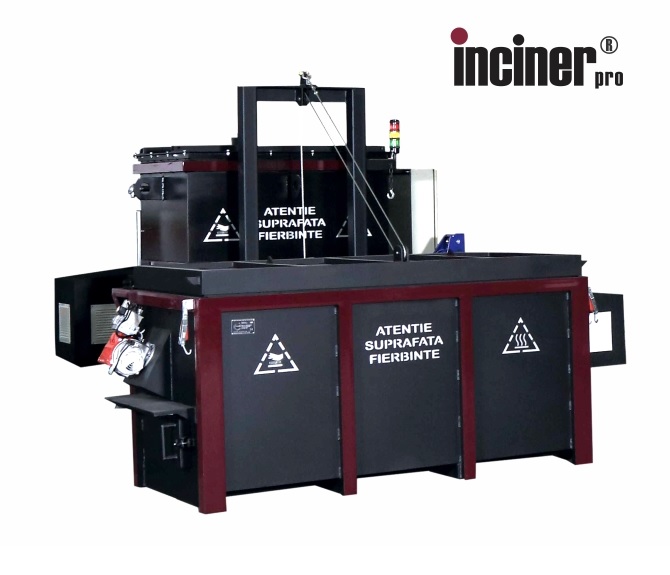 The IncinerPro i850 incinerator for poultry farms.